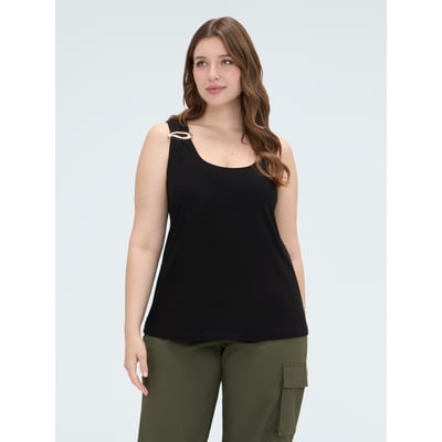 Top avec application bijou FIORELLA RUBINO