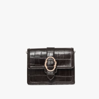 Sac À Main ELISEA crossbody boucle serpent BOCAGE