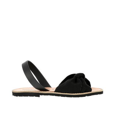 Sandales en cuir AVARCA BAHIA TISSU MINORQUINES
