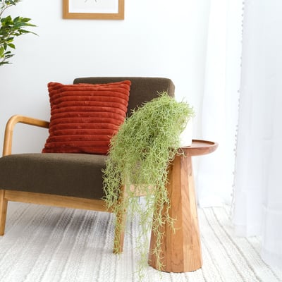 Cosy Diamond Faux Fur 43x43cm Filled Cushion CATHERINE LANSFIELD