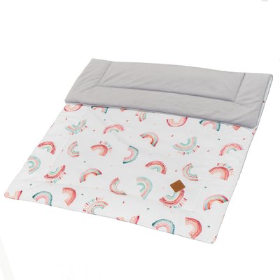 Couverture plaid réversible en velvet RAINBOW SEVIRA KIDS