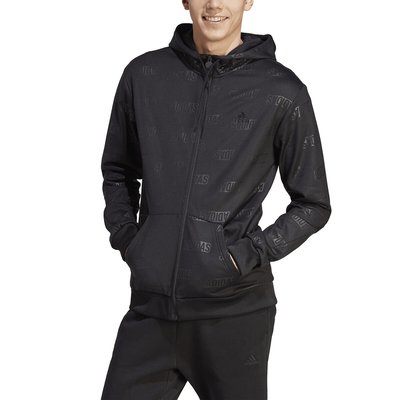 Veste à capuche zippée brand love ADIDAS SPORTSWEAR