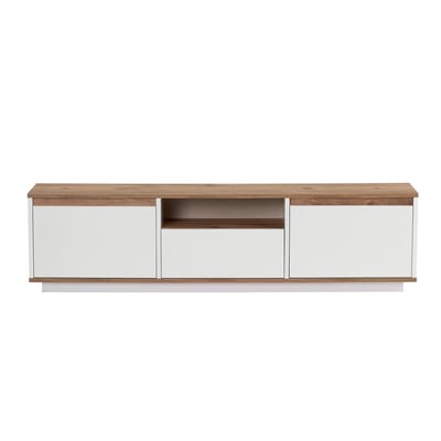 Meuble TV 3 abattants 1 niche - LUME CALICOSY