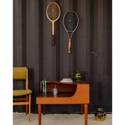 Table basse en teck Donna N°1522 - Bon état DEBONGOUT