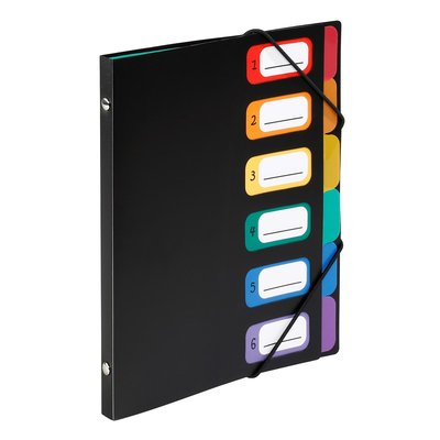 Trieur de bureau 6 positions pour documents A5 RAINBOW CLASS VIQUEL