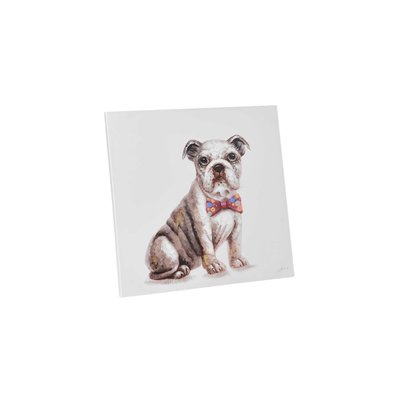 Tableau Bulldog Noeud Papillon - Amadeus AMADEUS