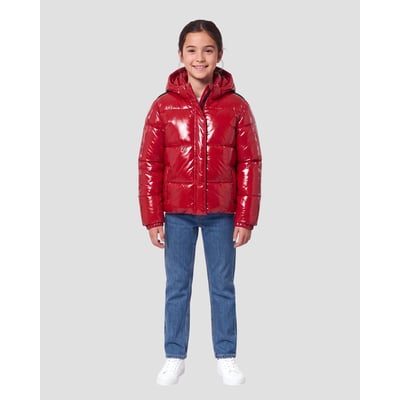 Blouson shiny à capuche enfant SCHOTT