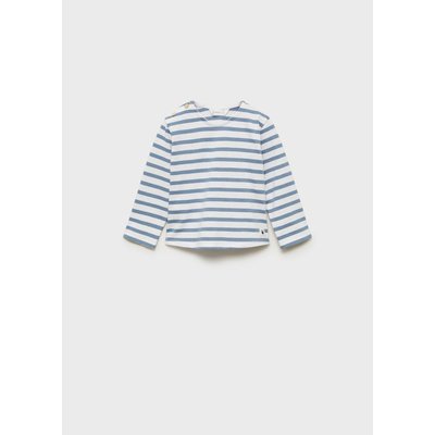 T-shirt à rayures et boutons MANGO BABY
