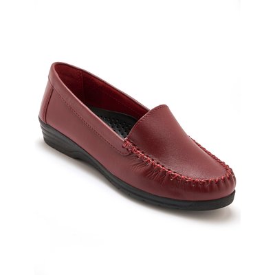 Mocassins plateau lisse largeur confort PEDICONFORT