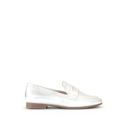 Mocassins en cuir à talon décroché GABOR