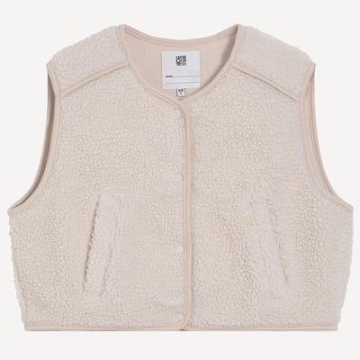 Mouwloos vest in sherpa LA REDOUTE COLLECTIONS