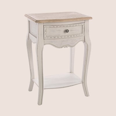 Chevet 1 tiroir 1 Tablette en bois - GARANCE HELLIN, DEPUIS 1862