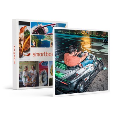 3 sessions de karting intéractif pour 4 personnes près de Tours- SMARTBOX - Coffret Cadeau Sport & Aventure SMARTBOX
