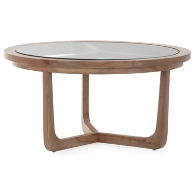 Table basse ronde en bois de cèdre RECOLLECTION