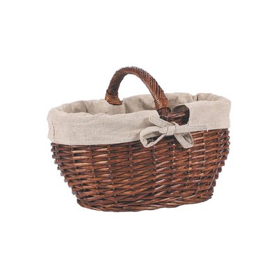 Panier enfant ovale en osier et jute AUBRY GASPARD