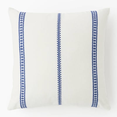 Coussin jacquard, 45x45cm, 100% coton MONOPRIX