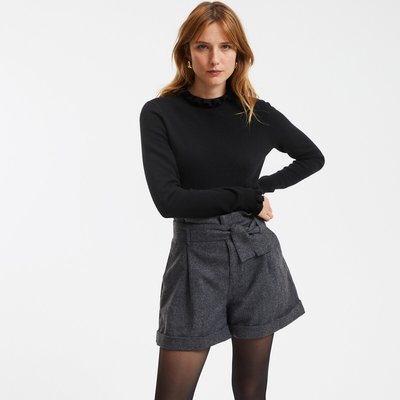 Jersey de cuello alto, lana y cachemir reciclados LA REDOUTE COLLECTIONS