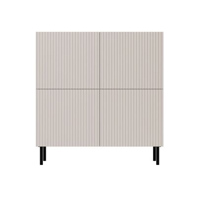 Timote - Buffet 2 portes - écru - 106 cm LISA DESIGN