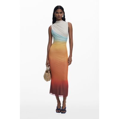 Desigual - Robe en tulle dégradé DESIGUAL