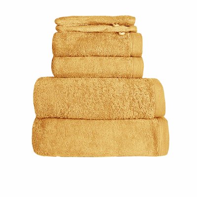 Ensemble de bain 6 pièces 500 g/m² STUDIO (2 draps de douche +2 serviettes de toilette + 2 gants) SENSEI MAISON