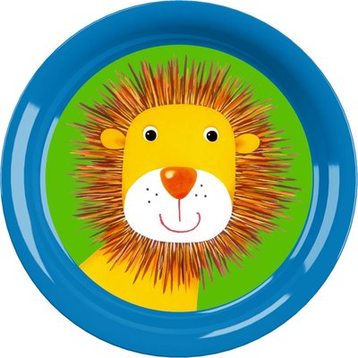 Assiette lion - petits coquins effrontés COPPENRATH