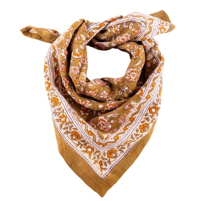 Foulard enfant imprimé en coton BINDI ATELIER