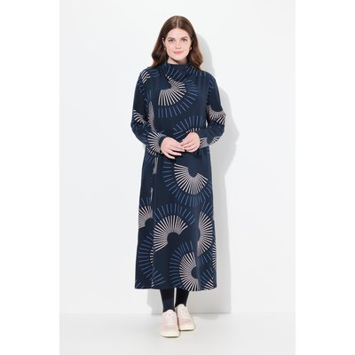 Robe maxi en molleton à col bénitier ULLA POPKEN