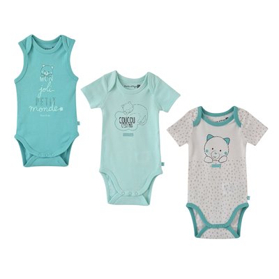 Lot 3 body coton bio eitan SUCRE D'ORGE