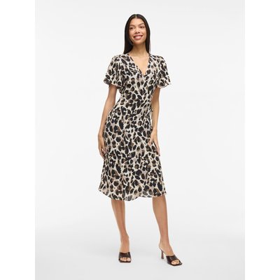 Robe portefeuille longueur midi VILA