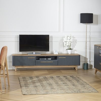 Meuble TV en chêne JOEL ROBIN DES BOIS