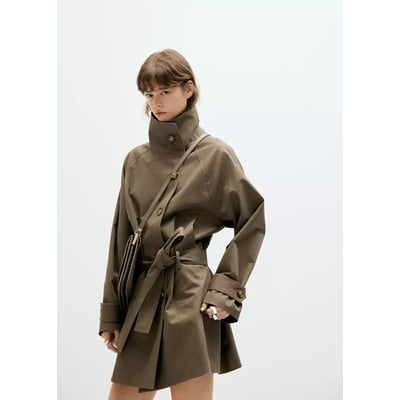 Trench midi ceinture MANGO