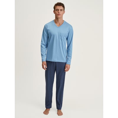 Pyjama, longue manches longues Coton RELAX STREAMLINE CALIDA