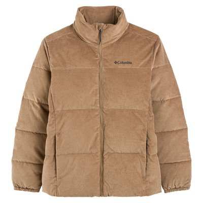Short Padded Jacket with High Neck, Mid-Season COLUMBIA