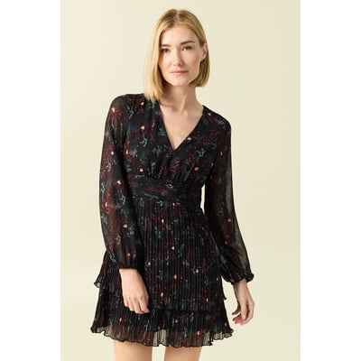 Robe évasée bas plissé BONOBO