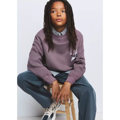 Sweat ballon garment-dyed MANGO KIDS