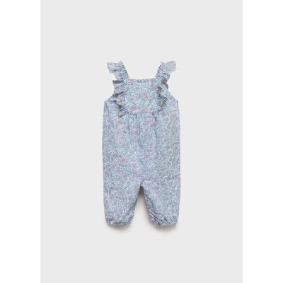 Salopette en imprimé fleuri MANGO BABY
