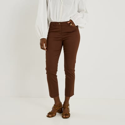 Pantalon cigarette raccourci GRAIN DE MALICE