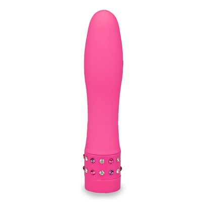 Vibromasseur puissant strass et douceur LOVE AND VIBES