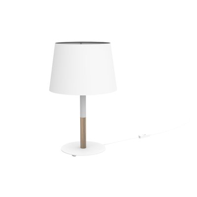Lampe à poser en hêtre verni MIKADO ALUMINOR