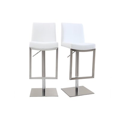 Tabourets de bar relevables (lot de 2) KYLE MILIBOO