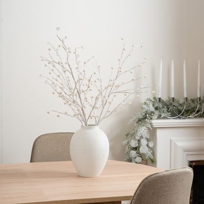 Set of 2 70cm Pre-lit Bead Branches SO'HOME