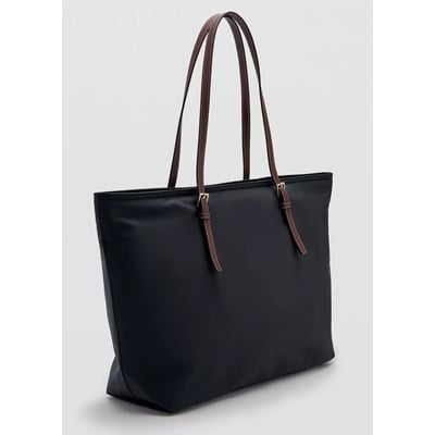 Sac cabas détail boucles MANGO