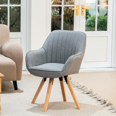 Fauteuil relax rotatif style scandinave,CARSONARM MEUBLES COSY