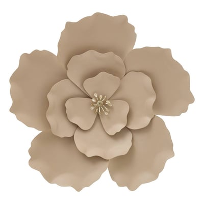 Décoration murale fleur en métal FLOK ATMOSPHERA