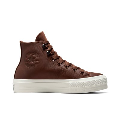 Converse all star cuir marron femme La Redoute