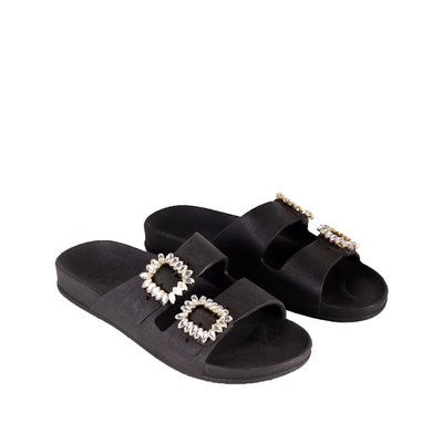 Barra Jewelled Mules with Double Straps CACATOES