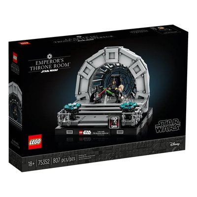 Star Wars Diorama de la salle du trône de l'Empereur LEGO