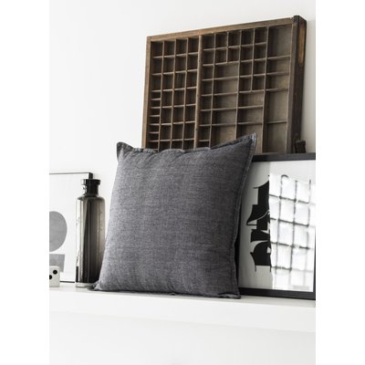 Coussin déco coton uni C DESIGN HOME TEXTILE
