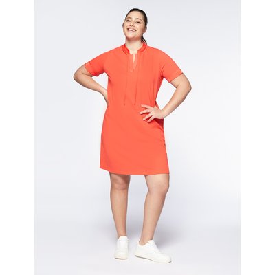 Robe en jersey avec fermeture éclair verticale à l'encolure FIORELLA RUBINO