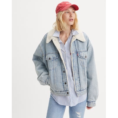 Chaqueta de los 90 con forro tipo sherpa Trucker LEVI'S